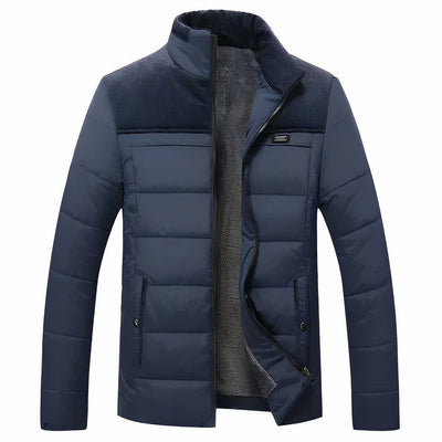 Warme Fleece Winterjacke für Herren Kaspar