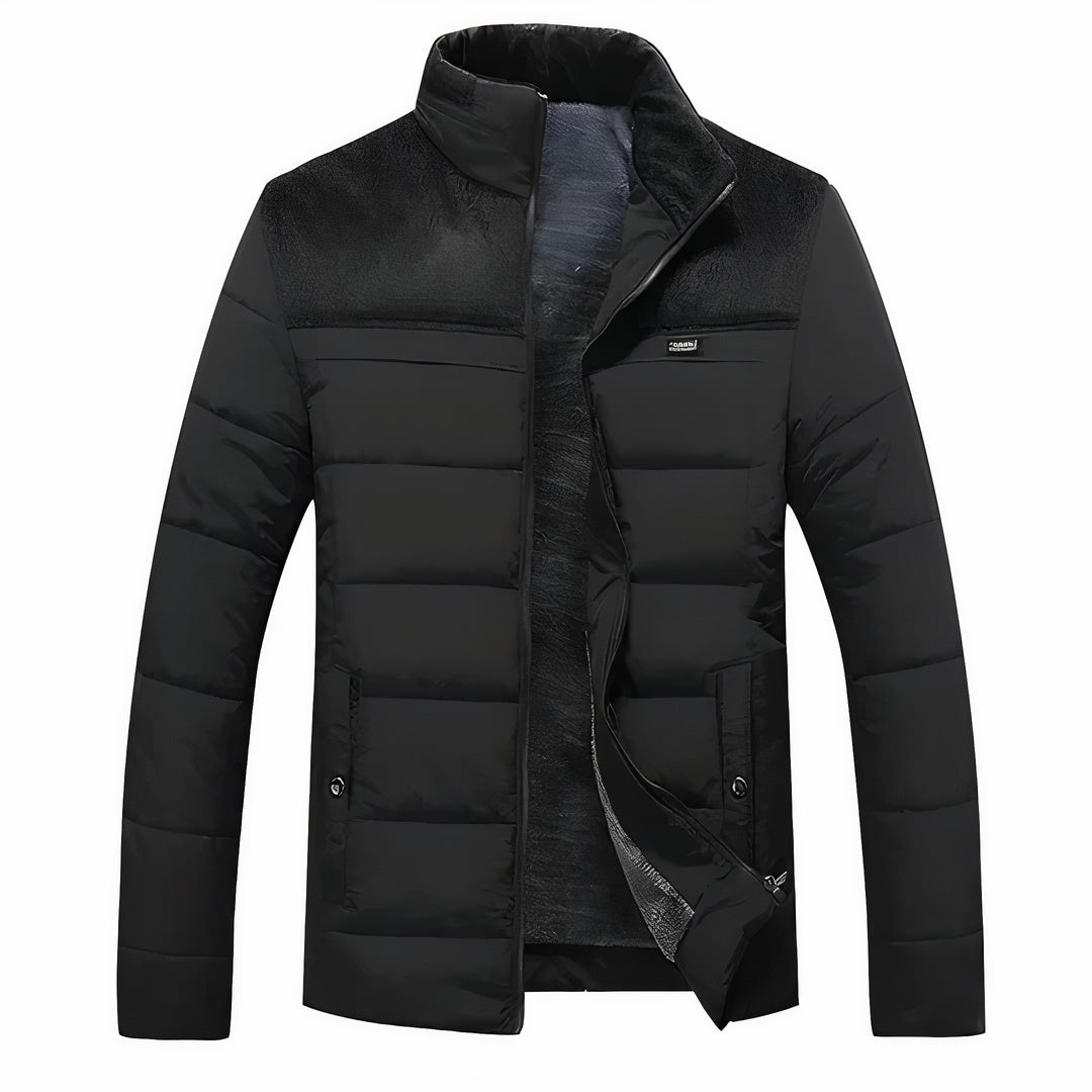 Warme Fleece Winterjacke für Herren Kaspar
