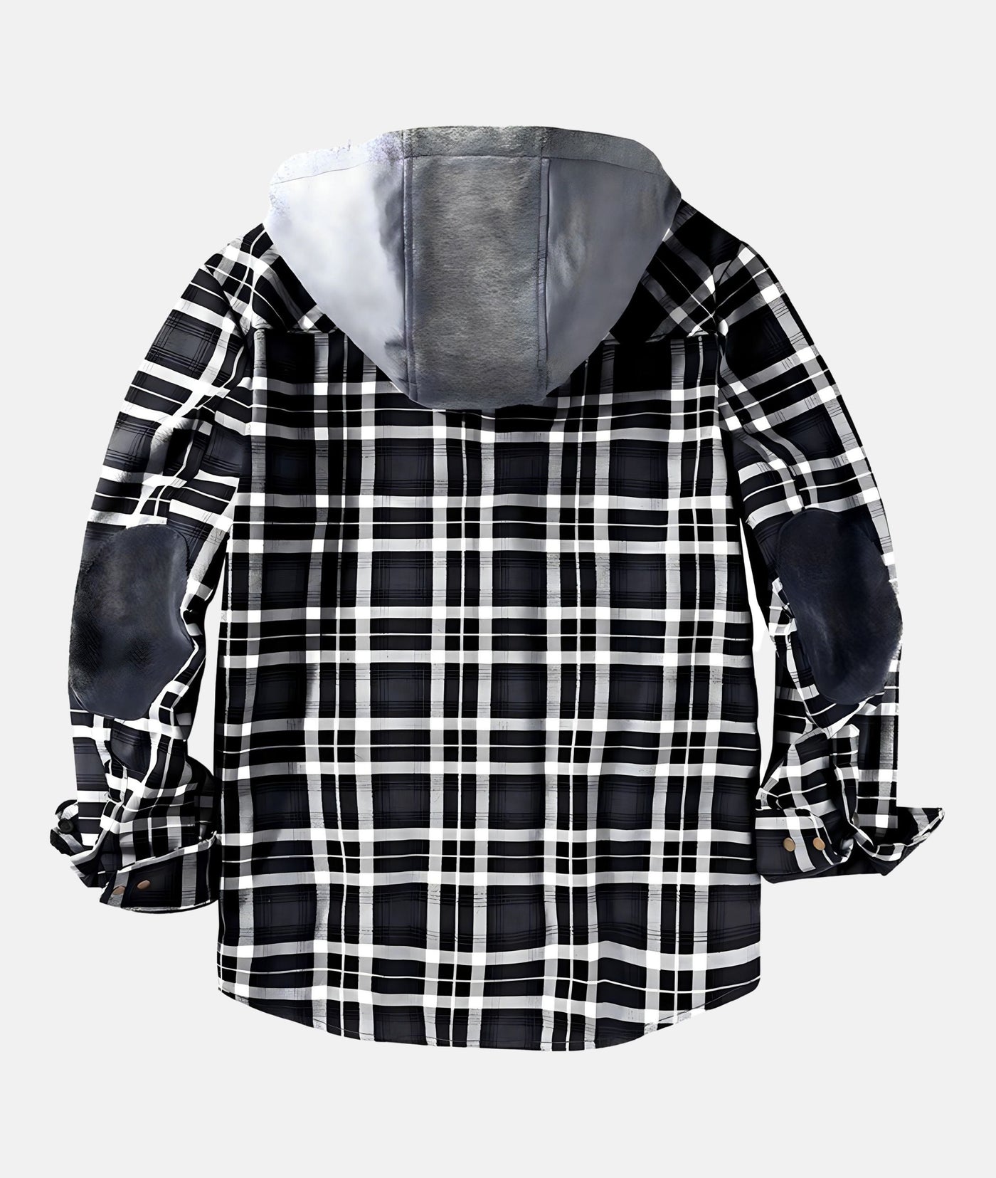 Warme Herren Kariertjacke