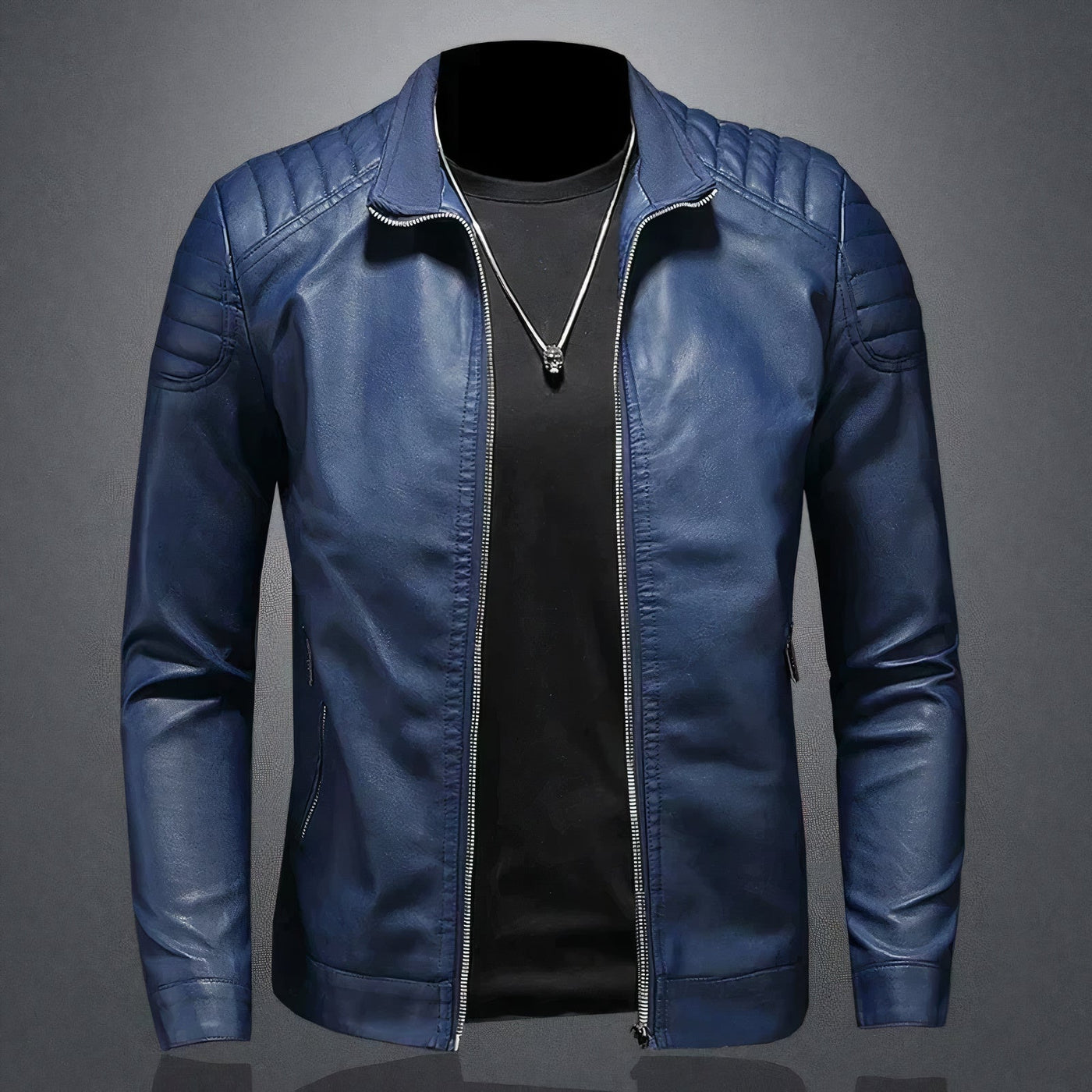 Warme Lederjacke für Herren Ulrich