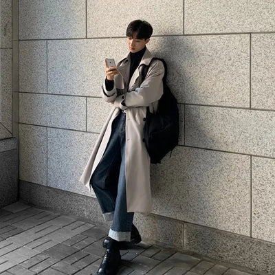 Warmer Trenchcoat für Männer - Ottom
