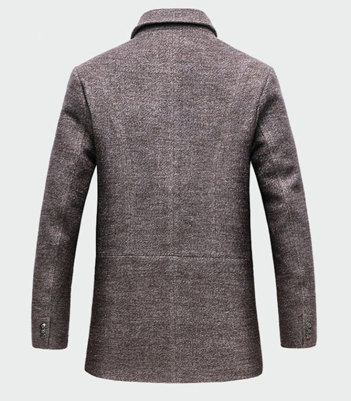 Winddichte Wolljacke für Herren Liam