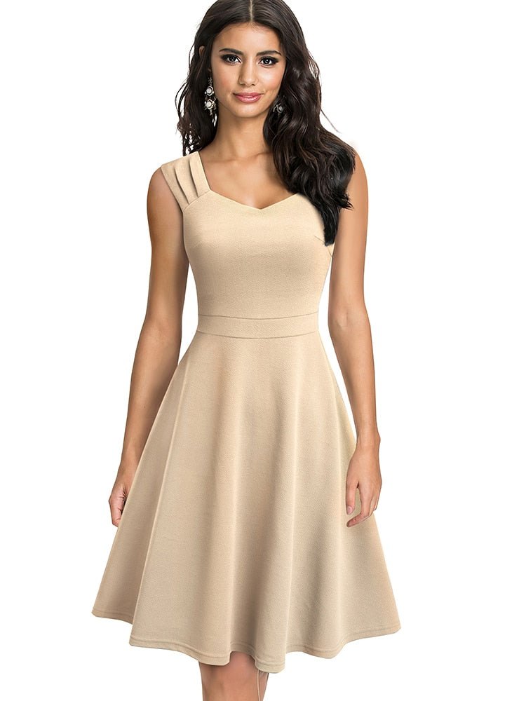 Elegantes Fließkleid für die Party Jalena