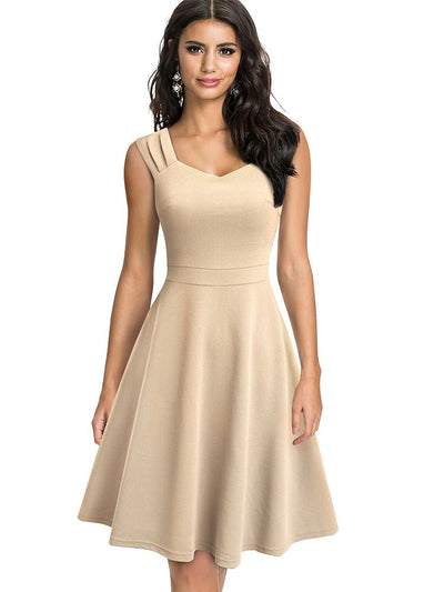 Elegantes Fließkleid für die Party Jalena