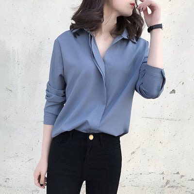 Sable | Elegante Lockere Bluse