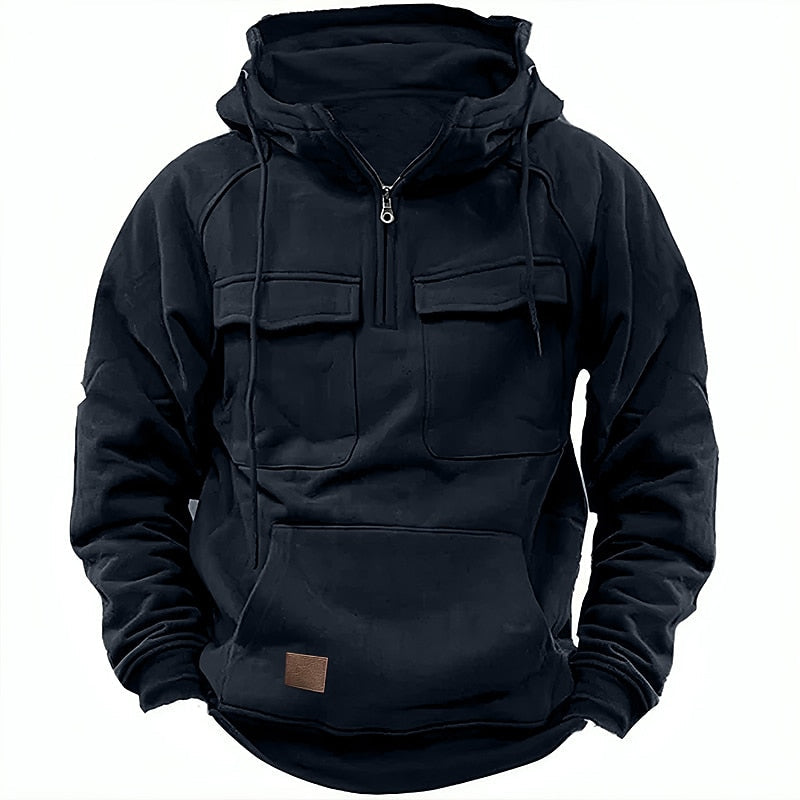 Mia® | Bequemer Winter-Hoodie mit Reißverschluss