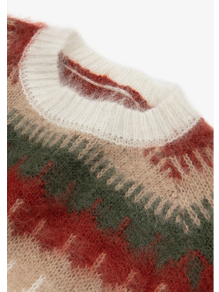 Billie | Weihnachtsrotes Sweatshirt