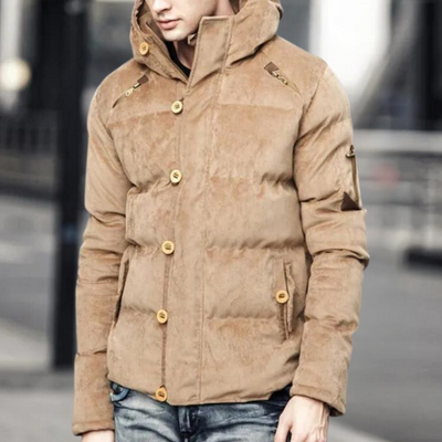 Modische Jacke mit Kapuze für Herren