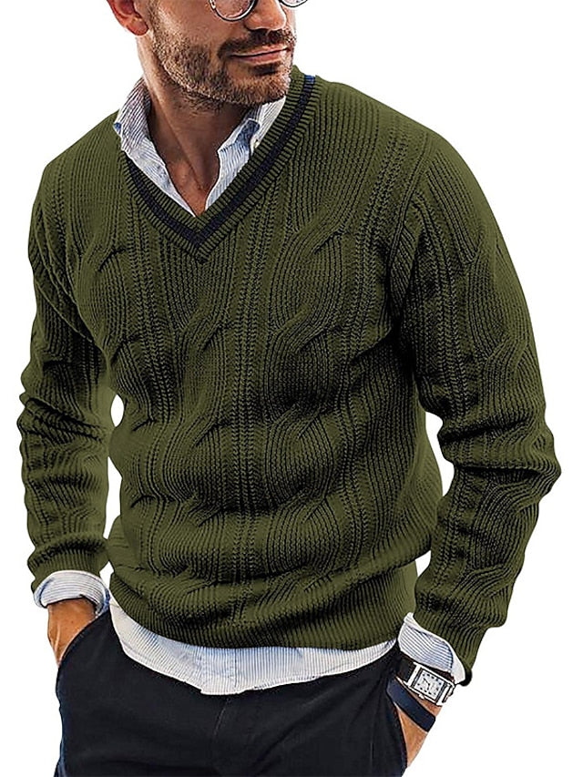 Eleganter Wollpullover für Herren Hardy