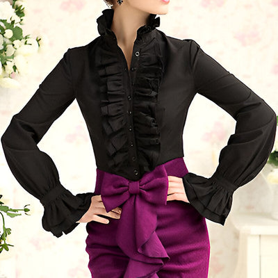Liora | Elegante Gestreifte Bluse
