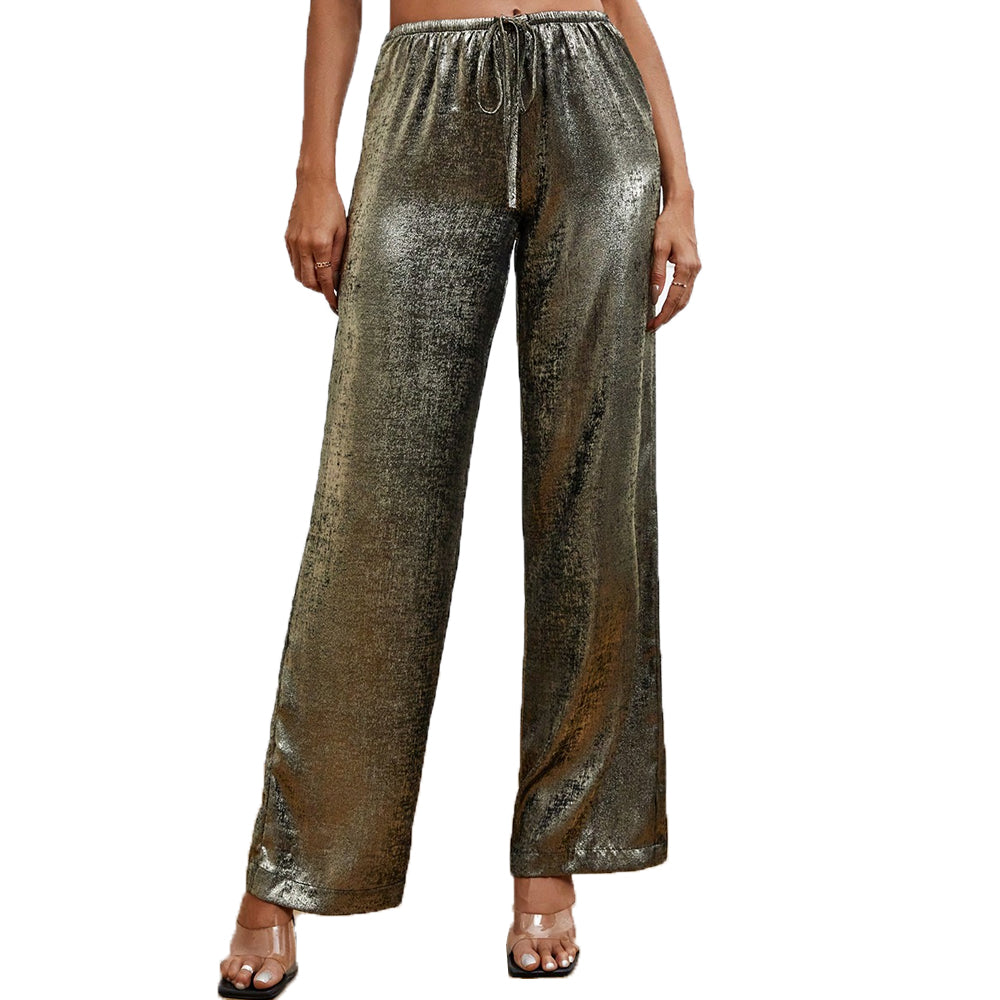 Willa | Traf-Metallic-Hosen für Frauen