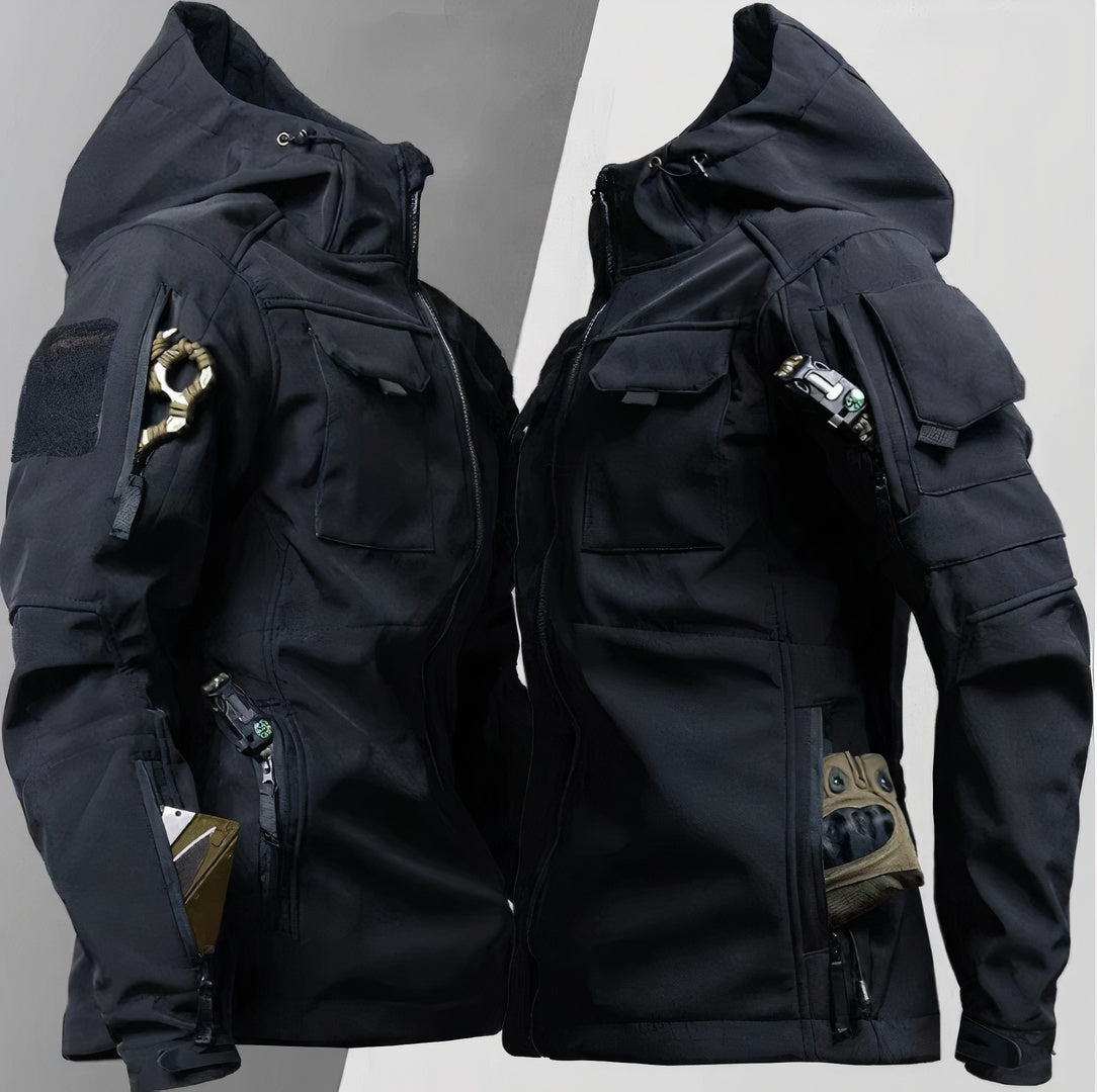 Taktische Herrenjacke mit Kapuze  Gunner